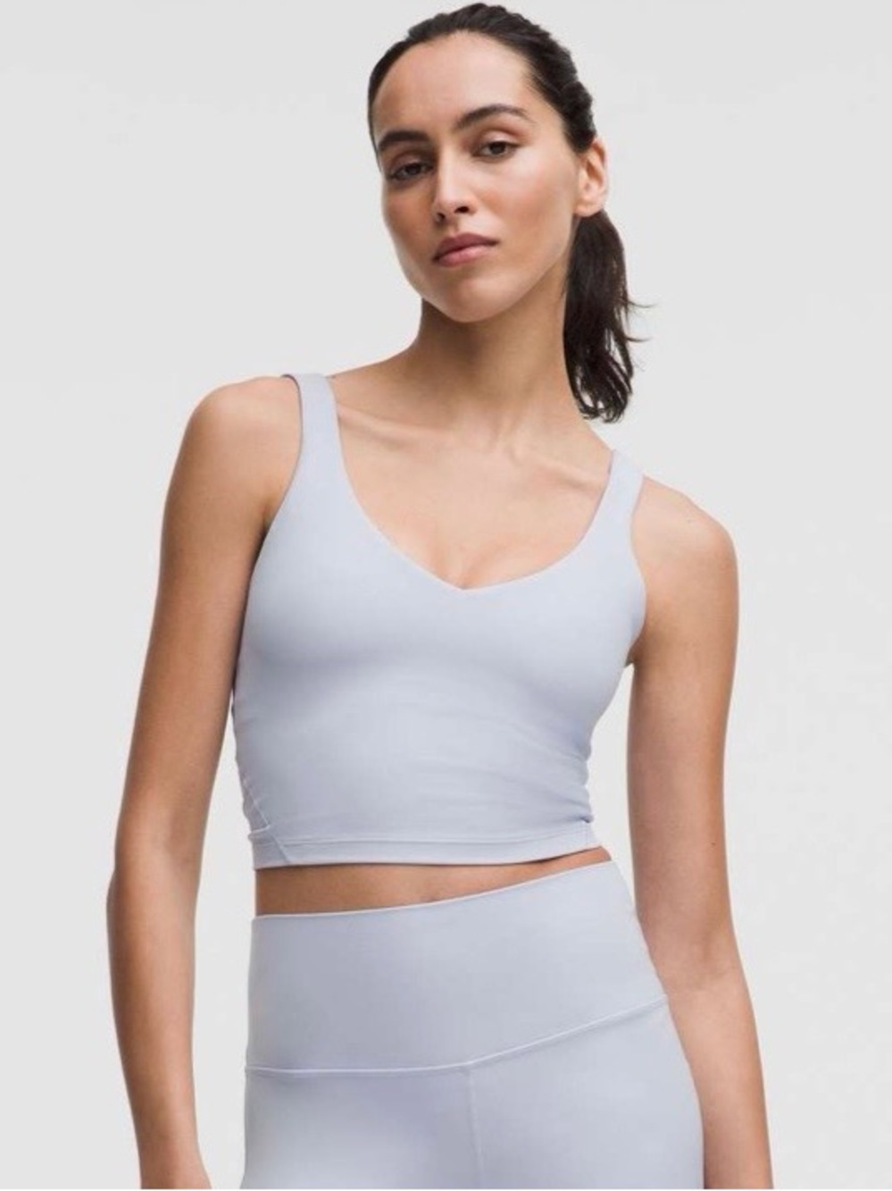 Lululemon Align Tank Top Light Support, A/B Cup Serene Blue Size 4